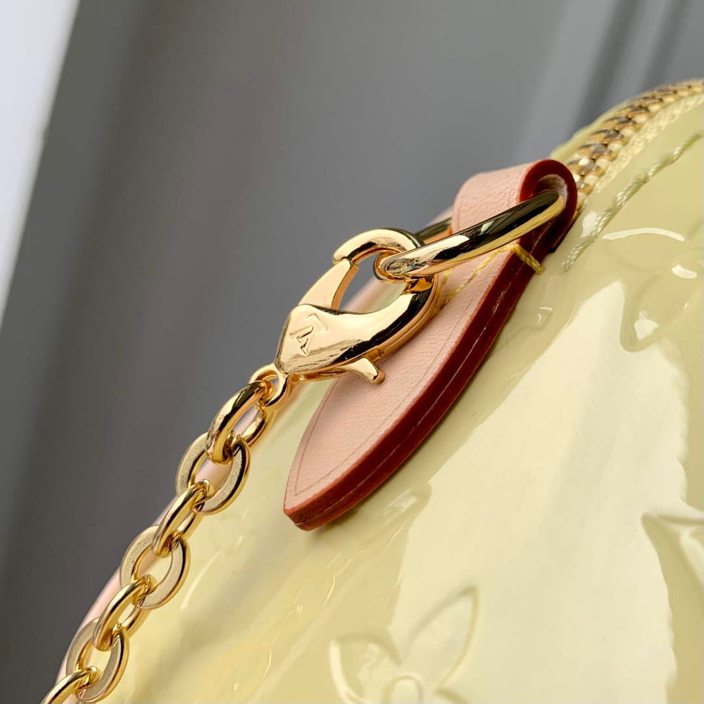 LV M83273 Louis Vuitton Nano Speedy Bag Yellow