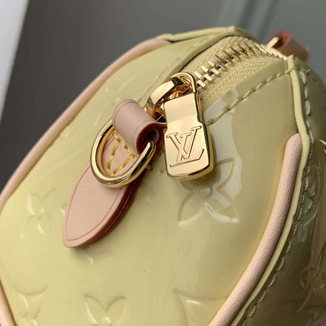 LV M83273 Louis Vuitton Nano Speedy Bag Yellow - Default Title - View 6