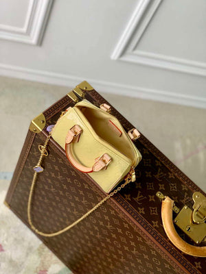 LV M83273 Louis Vuitton Nano Speedy Bag Yellow - Default Title - View 8