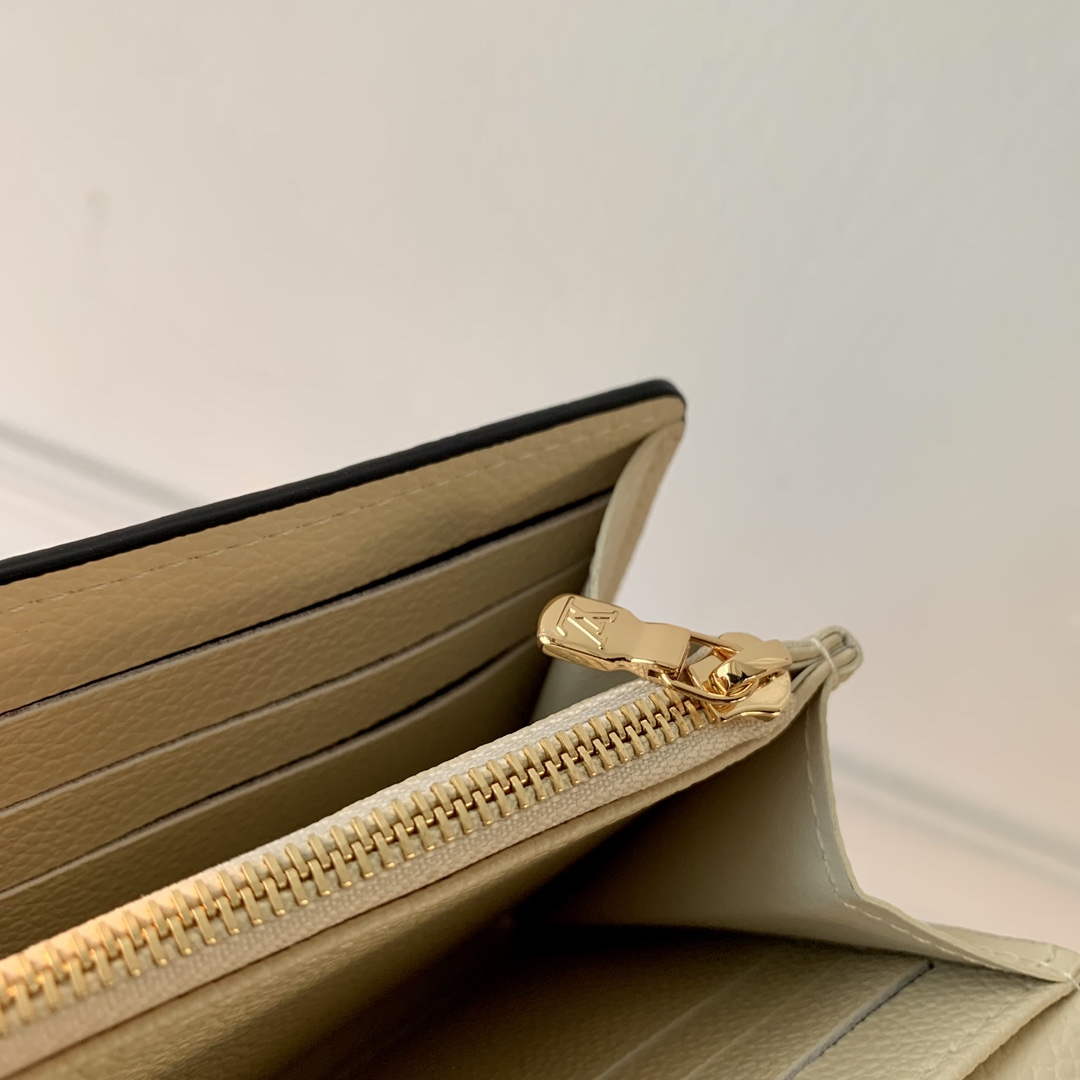 LV M83276 Louis Vuitton Sarah Wallet Cream - Default Title - View 4