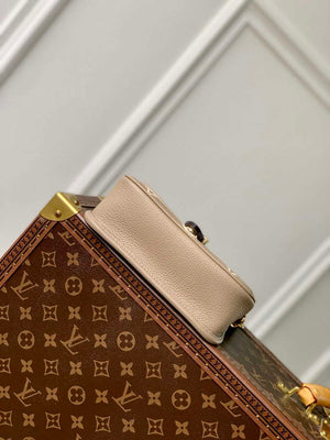 LV M83300 Louis Vuitton Nano Diane Bag Monogram Empreinte leather Tourterelle Beige / Cream - Default Title - View 4