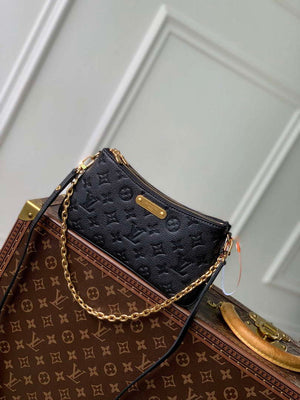 LV M83301 Louis Vuitton Liv Pochette Bag Black - Default Title - View 1