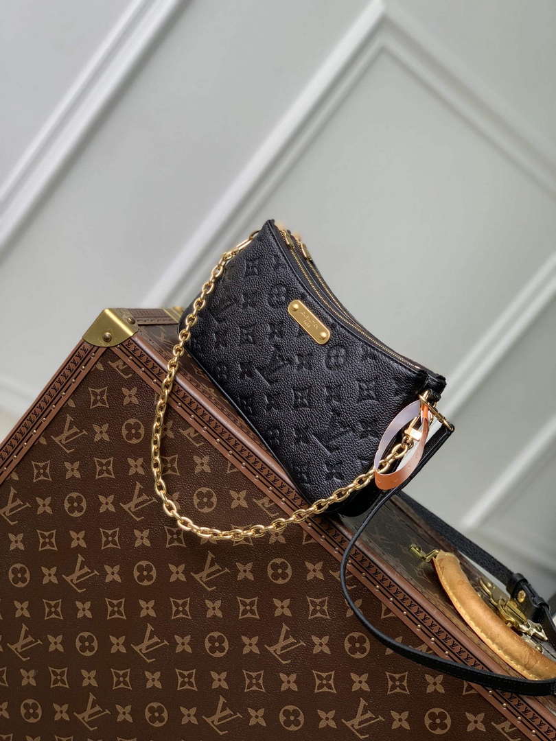 LV M83301 Louis Vuitton Liv Pochette Bag Black - Default Title - View 2