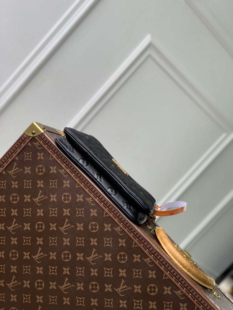 LV M83301 Louis Vuitton Liv Pochette Bag Black