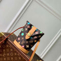 LV M83344 Louis Vuitton Envelope Pouch Bag Chocolate - Default Title - View 1