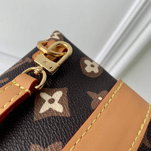 LV M83344 Louis Vuitton Envelope Pouch Bag Chocolate - Default Title - View 6