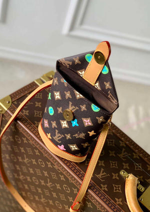 LV M83344 Louis Vuitton Envelope Pouch Bag Chocolate - Default Title - View 9