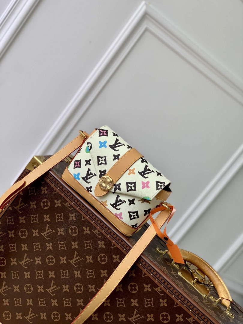 LV M83346 Louis Vuitton Envelope Wearable Wallet Bag Vanilla - Default Title - View 1