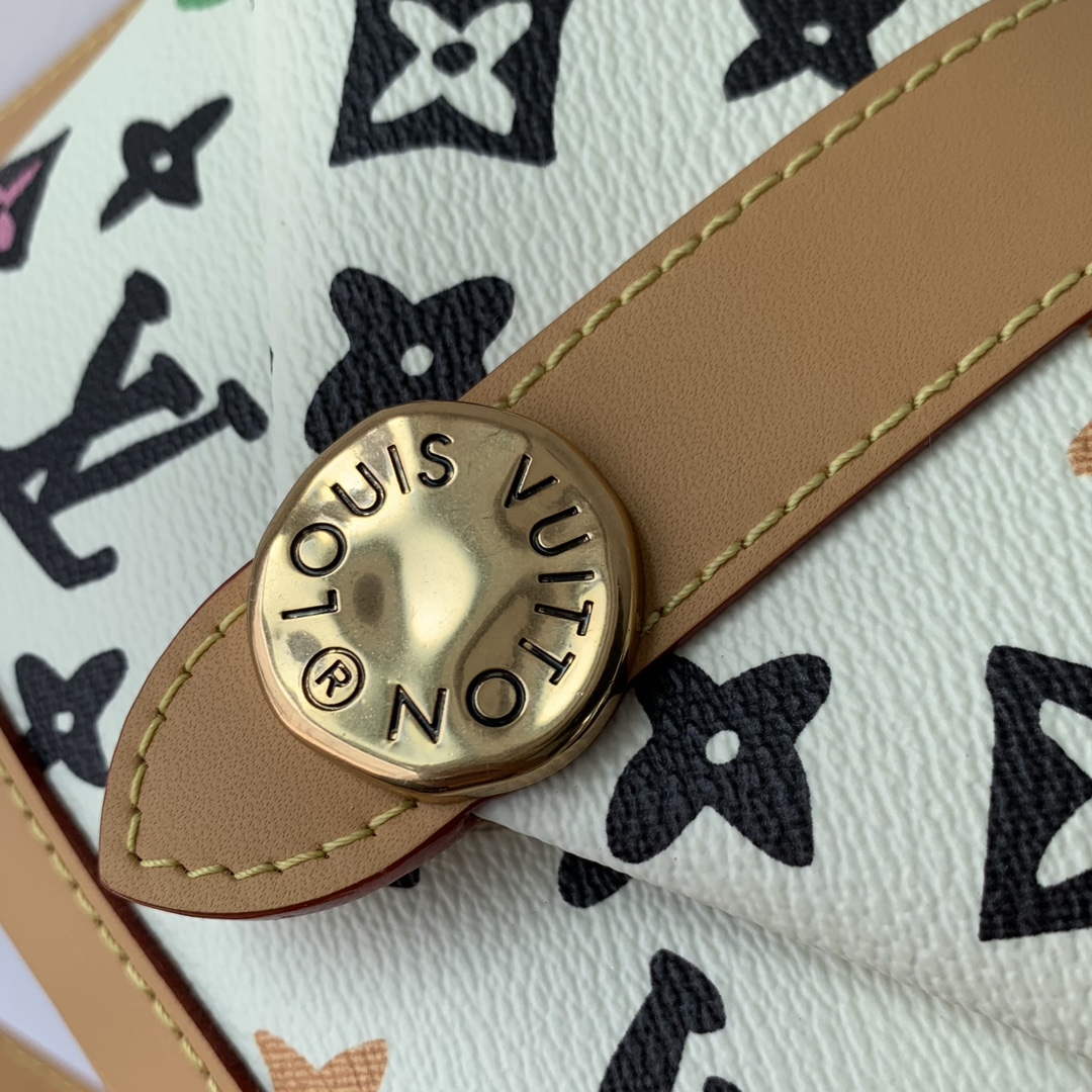 LV M83346 Louis Vuitton Envelope Wearable Wallet Bag Vanilla - Default Title - View 5