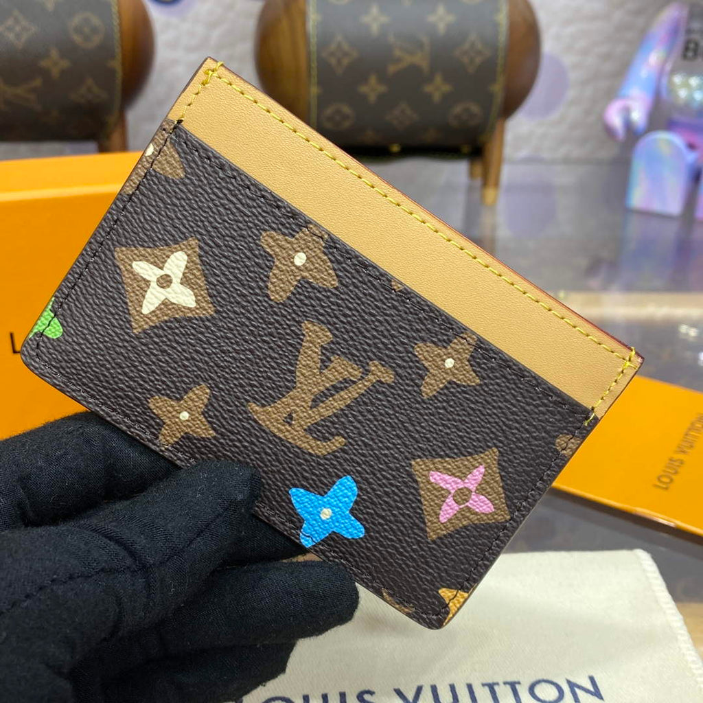 LV M83348 Louis Vuitton Card Holder Chocolate