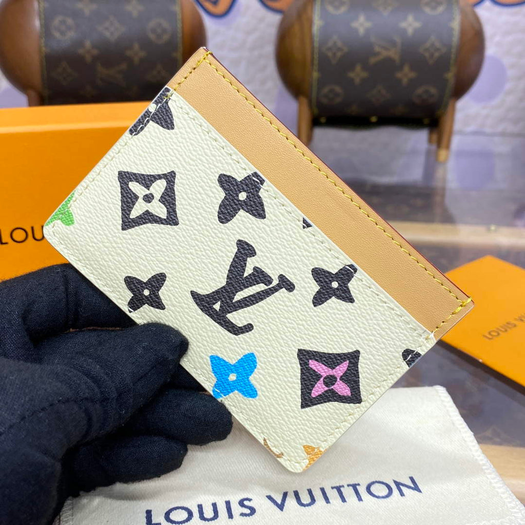 LV M83348 Louis Vuitton Card Holder Vanilla