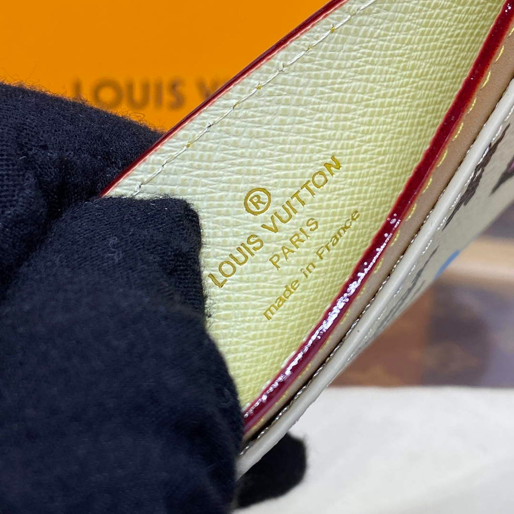 LV M83348 Louis Vuitton Card Holder Vanilla