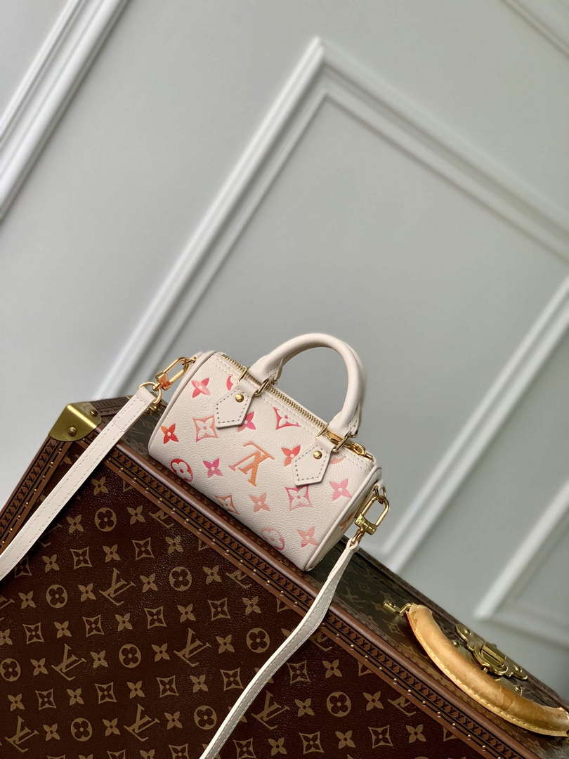 LV M83452 Louis Vuitton Nano Speedy Bag Sunrise Aquarelle - Default Title - View 3