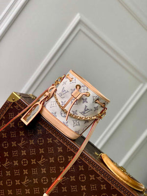 LV M83453 Louis Vuitton Nano No¨¦ Bag Multicolor White - Default Title - View 1