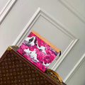 LV M83465 Louis Vuitton Pochette Voyage Nano City Bag Azalea Purple - Default Title - View 1