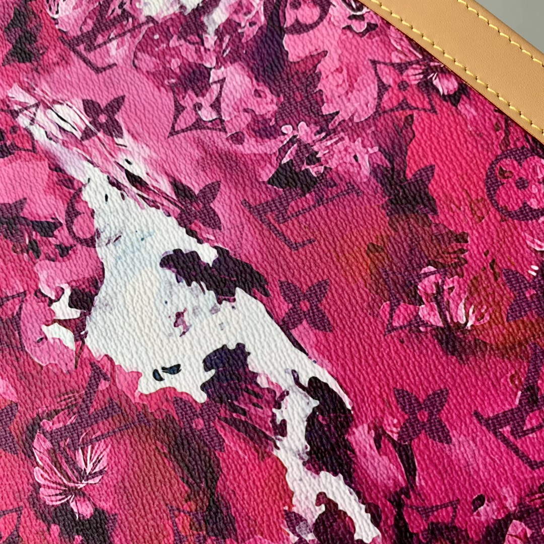 LV M83465 Louis Vuitton Pochette Voyage Nano City Bag Azalea Purple - Default Title - View 5