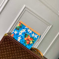 LV M83465 Louis Vuitton Pochette Voyage Nano City Bag Cerulean Blue - Default Title - View 1