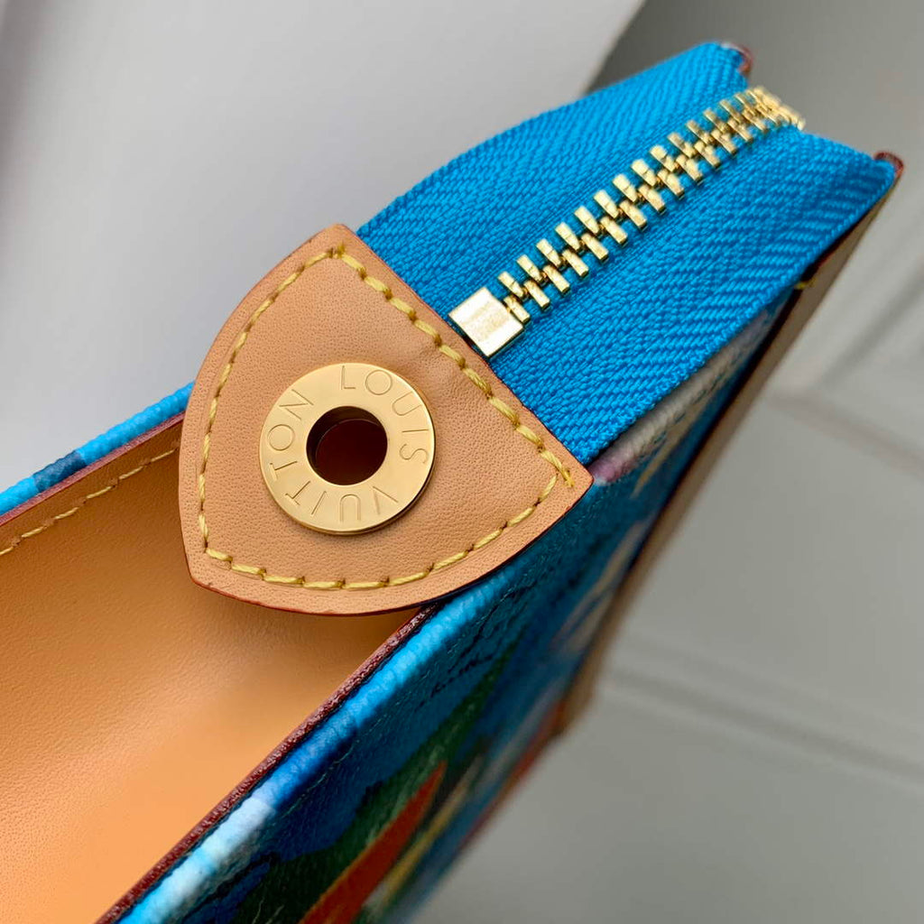 LV M83465 Louis Vuitton Pochette Voyage Nano City Bag Cerulean Blue