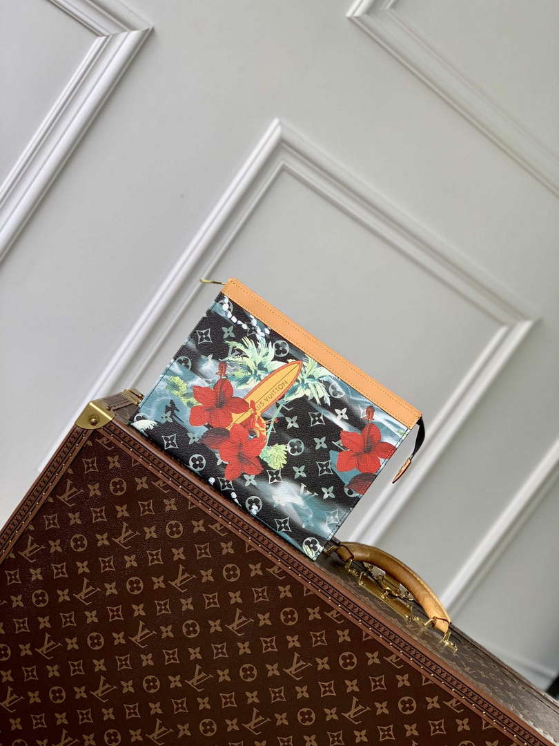 LV M83465 Louis Vuitton Pochette Voyage Nano City Bag Green