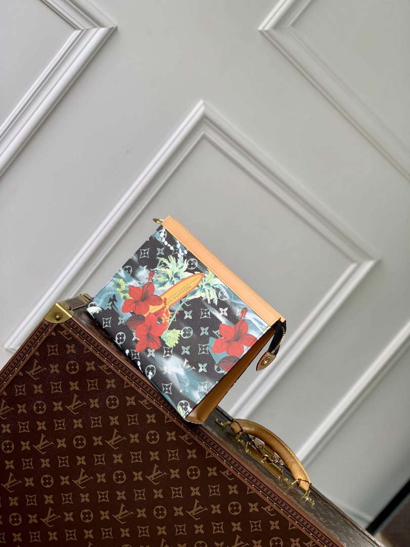 LV M83465 Louis Vuitton Pochette Voyage Nano City Bag Green - Default Title - View 2