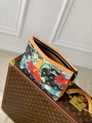 LV M83465 Louis Vuitton Pochette Voyage Nano City Bag Green - Default Title - View 9