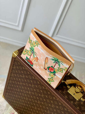 LV M83465 Louis Vuitton Pochette Voyage Nano City Bag Sand - Default Title - View 9