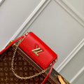 LV M83478 Louis Vuitton Twist West Pochette Epi leather Bag Red - Default Title - View 1