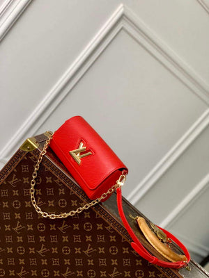 LV M83478 Louis Vuitton Twist West Pochette Epi leather Bag Red - Default Title - View 2