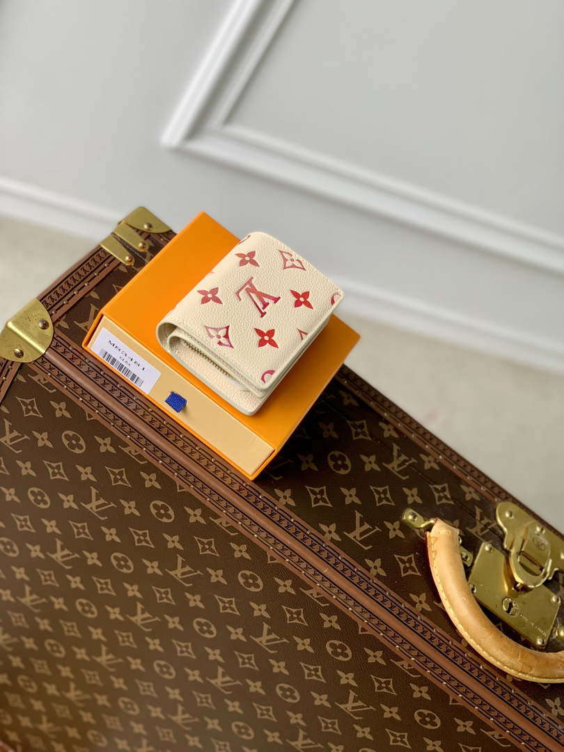 LV M83481 Louis Vuitton Cl¨¦a Wallet Sunrise Aquarelle Beige - Default Title - View 3