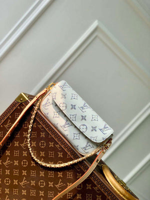 LV M83499 Louis Vuitton Wallet on Chain Ivy Bag Multicolor White - Default Title - View 1