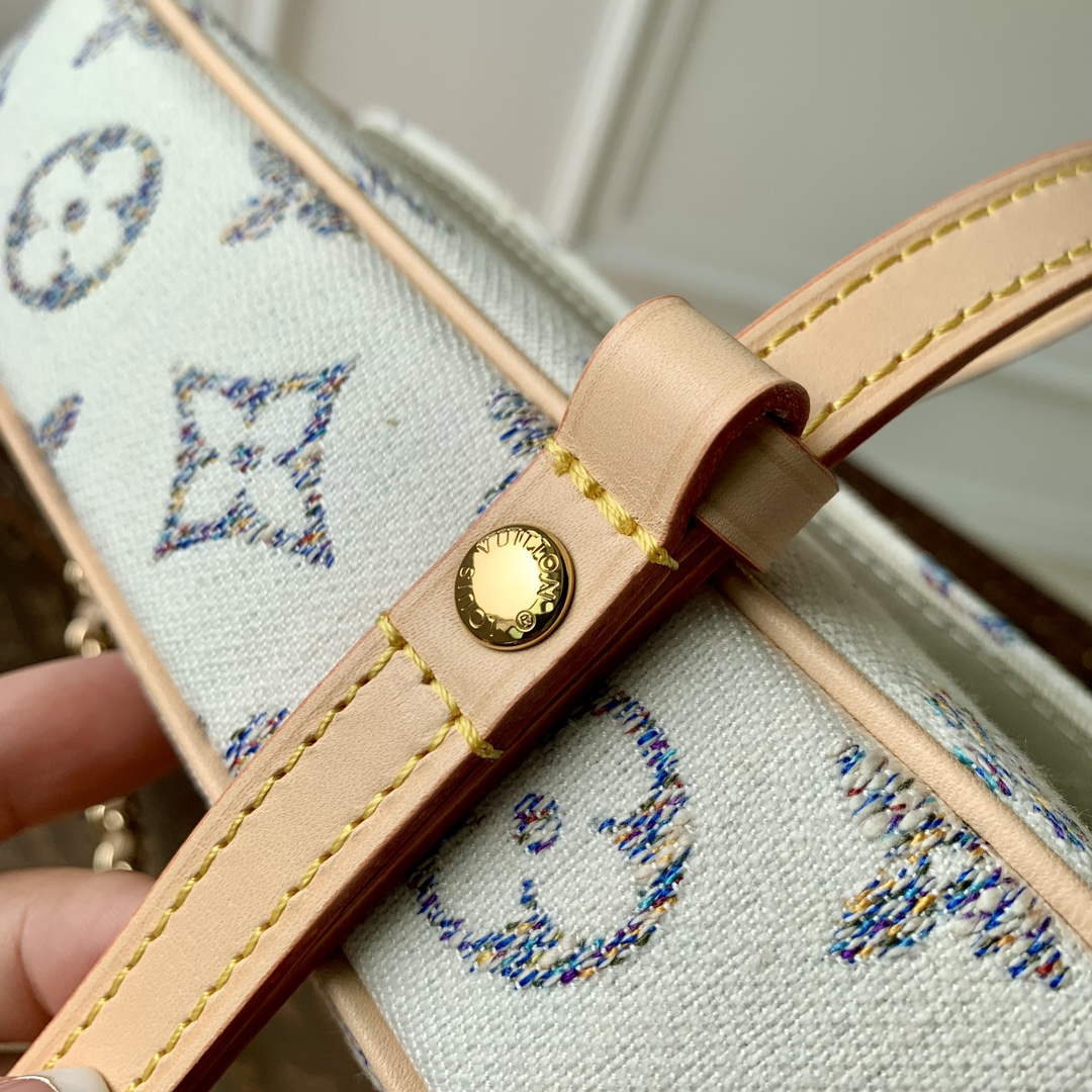LV M83499 Louis Vuitton Wallet on Chain Ivy Bag Multicolor White - Default Title - View 5