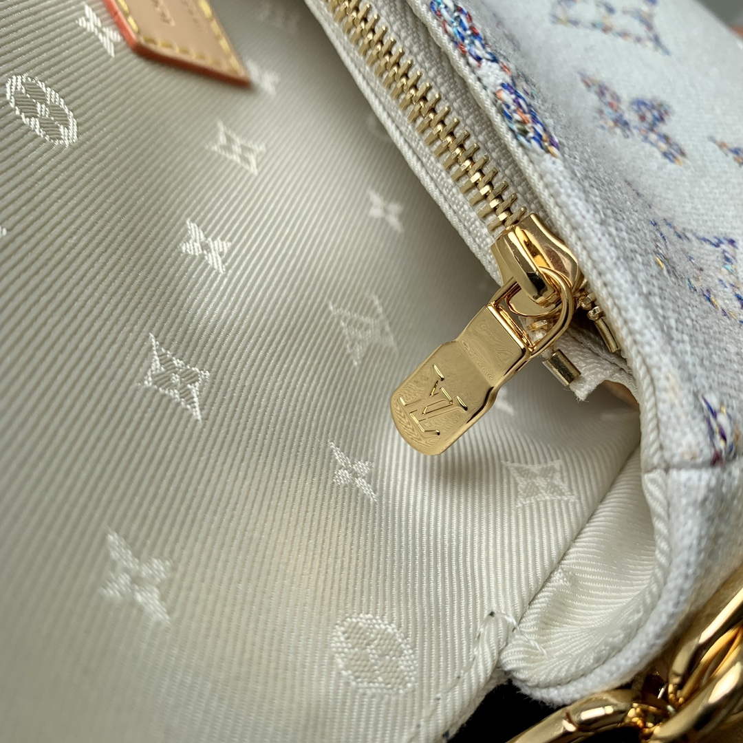 LV M83499 Louis Vuitton Wallet on Chain Ivy Bag Multicolor White - Default Title - View 7