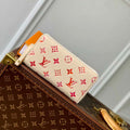 LV M83505 Louis Vuitton Zippy Wallet Sunrise Aquarelle Beige - Default Title - View 1