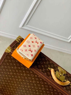 LV M83505 Louis Vuitton Zippy Wallet Sunrise Aquarelle Beige - Default Title - View 3