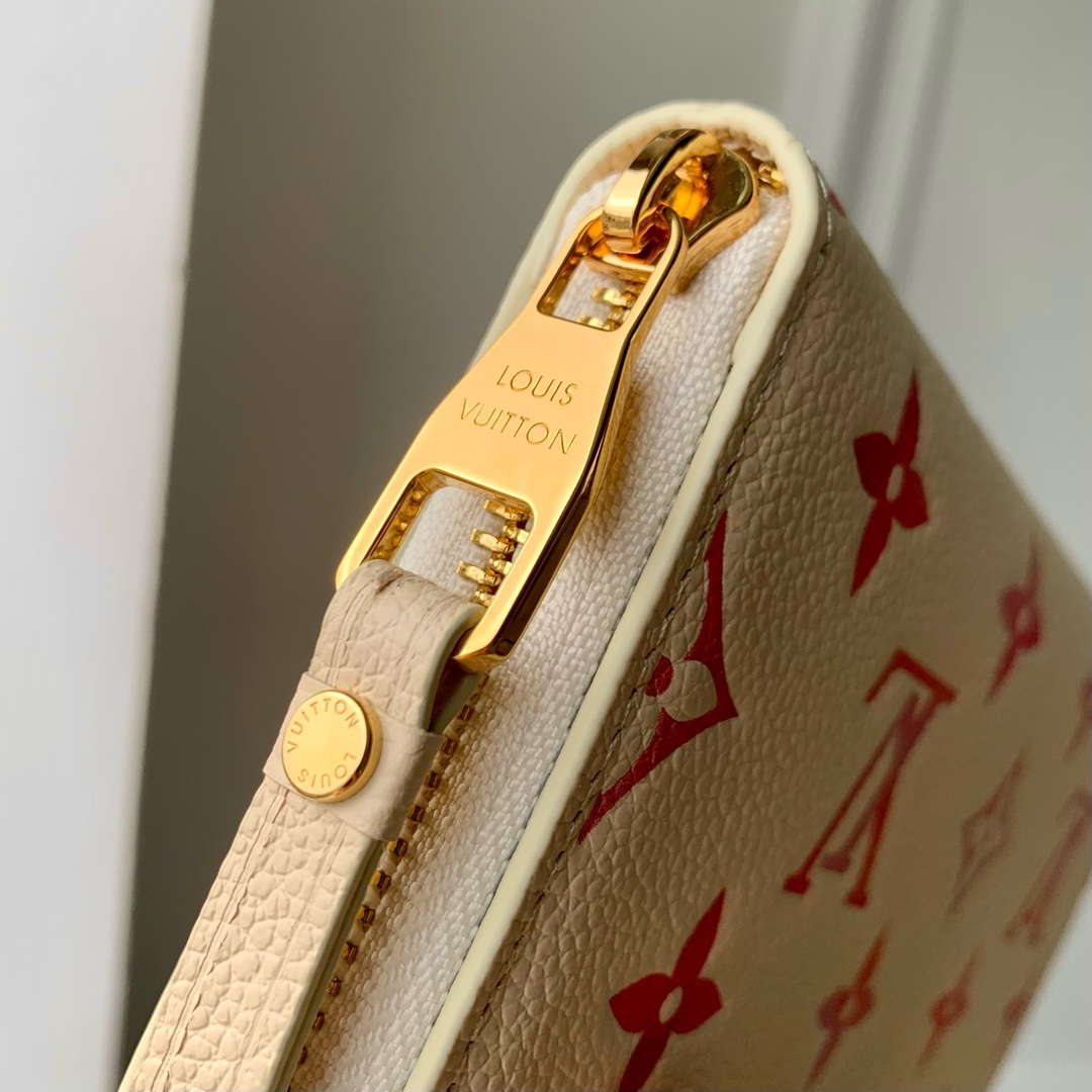 LV M83505 Louis Vuitton Zippy Wallet Sunrise Aquarelle Beige - Default Title - View 8