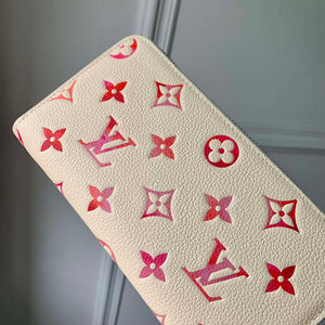 LV M83505 Louis Vuitton Zippy Wallet Sunrise Aquarelle Beige - Default Title - View 9