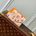 LV M83507 Louis Vuitton Victorine Wallet Sunrise Aquarelle Beige - Default Title - View 1
