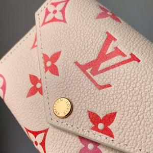 LV M83507 Louis Vuitton Victorine Wallet Sunrise Aquarelle Beige - Default Title - View 6