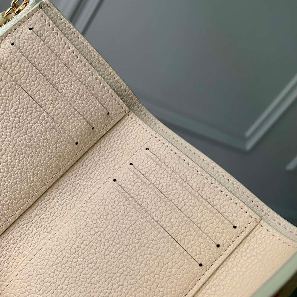 LV M83507 Louis Vuitton Victorine Wallet Sunrise Aquarelle Beige