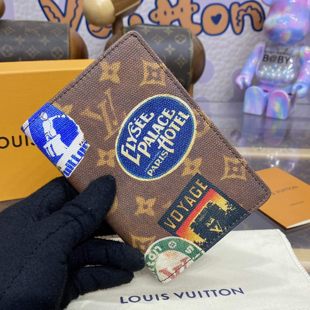 LV M83519 Louis Vuitton Passport Cover Monogram Canvas - Default Title - View 3
