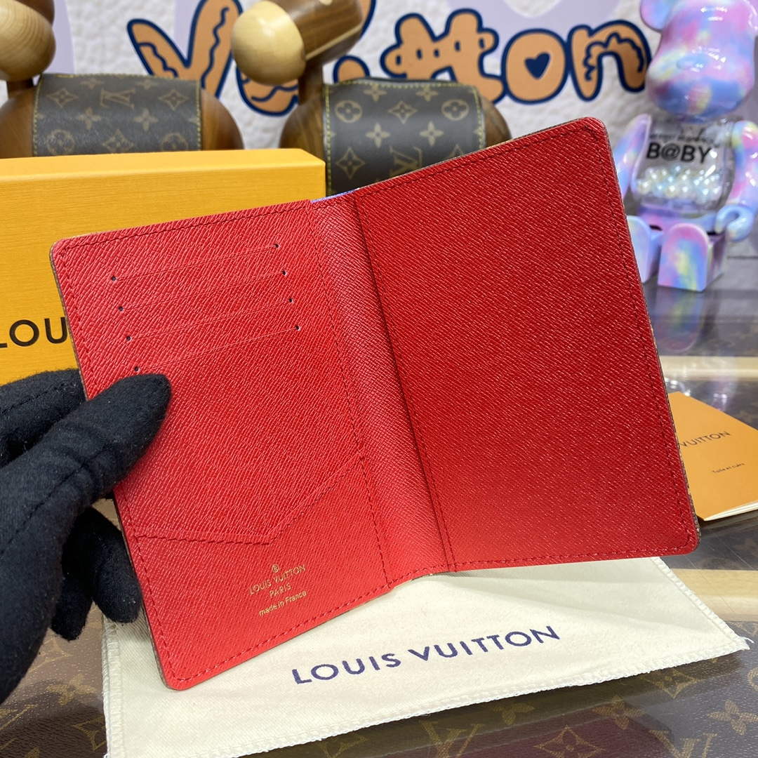 LV M83519 Louis Vuitton Passport Cover Monogram Canvas - Default Title - View 7