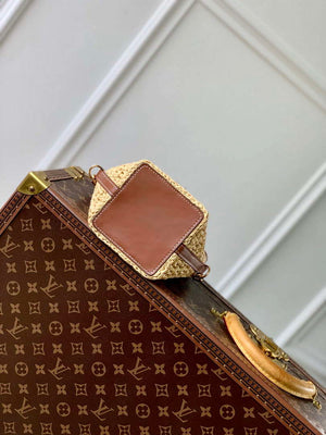 LV M83521 Louis Vuitton No¨¦ Purse Bag Natural / Tan - Default Title - View 4