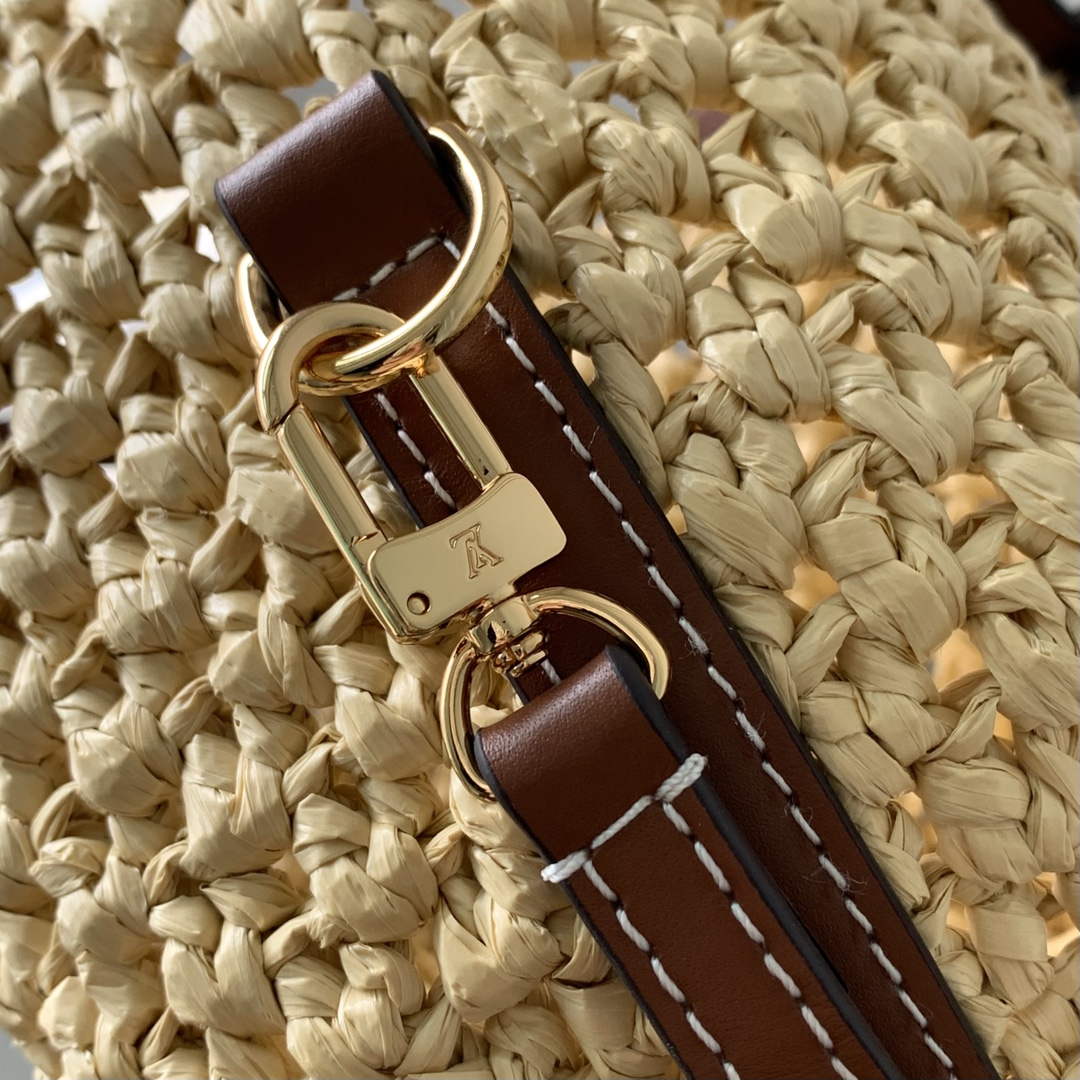 LV M83521 Louis Vuitton No¨¦ Purse Bag Natural / Tan
