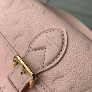 LV M83566 Louis Vuitton Nano Diane Bag Monogram Empreinte leather Opale Pink - Default Title - View 5