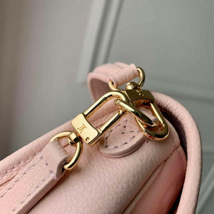 LV M83566 Louis Vuitton Nano Diane Bag Monogram Empreinte leather Opale Pink - Default Title - View 6