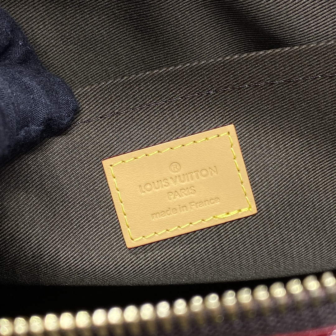 LV M83568 Louis Vuitton Pochette Voyage Souple Chocolate - Default Title - View 8