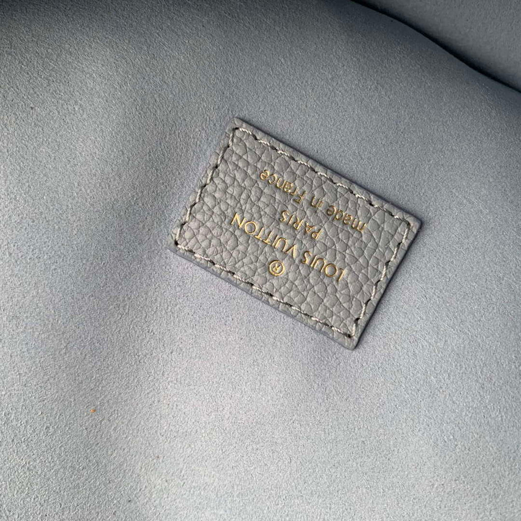 LV M83592 Louis Vuitton Nano Diane Bag Monogram Empreinte leather Olympe Blue