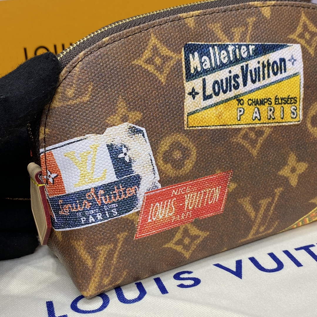 LV M83597 Louis Vuitton Cosmetic Pouch Bag Monogram Canvas - Default Title - View 6