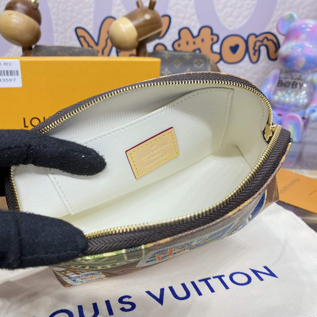 LV M83597 Louis Vuitton Cosmetic Pouch Bag Monogram Canvas - Default Title - View 9