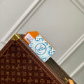 LV M83625 Louis Vuitton LV By The Pool Card Holder Blue - Default Title - View 1